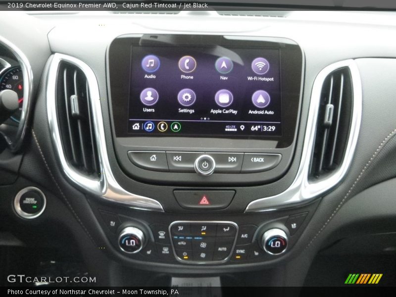 Cajun Red Tintcoat / Jet Black 2019 Chevrolet Equinox Premier AWD