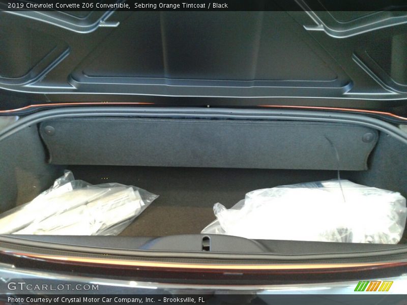  2019 Corvette Z06 Convertible Trunk
