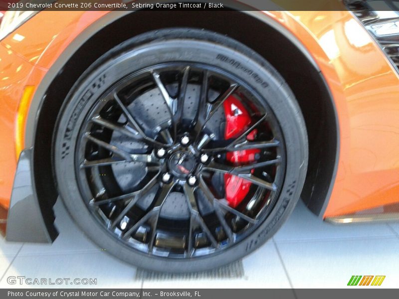 Sebring Orange Tintcoat / Black 2019 Chevrolet Corvette Z06 Convertible