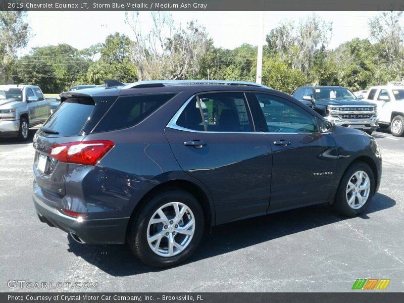 Storm Blue Metallic / Medium Ash Gray 2019 Chevrolet Equinox LT