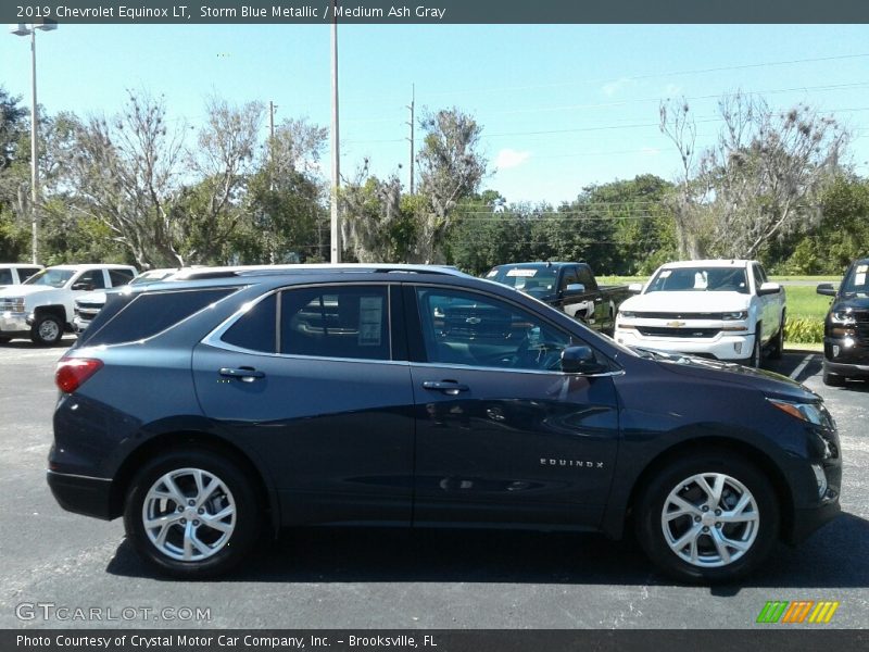 Storm Blue Metallic / Medium Ash Gray 2019 Chevrolet Equinox LT