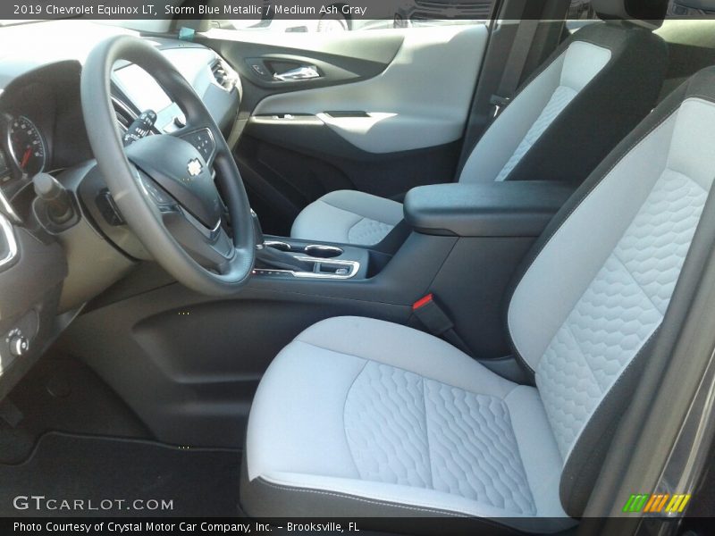 Storm Blue Metallic / Medium Ash Gray 2019 Chevrolet Equinox LT