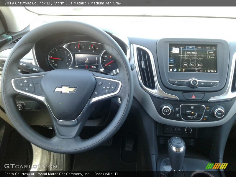 Storm Blue Metallic / Medium Ash Gray 2019 Chevrolet Equinox LT