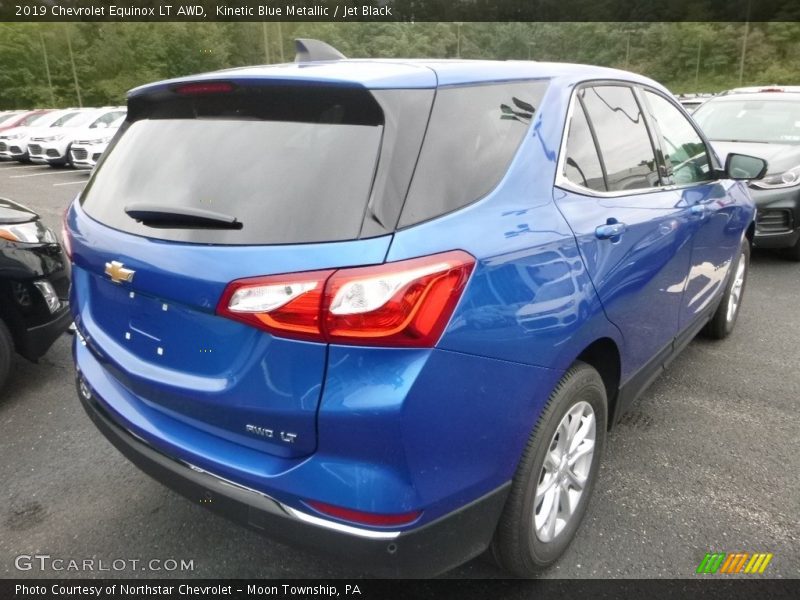 Kinetic Blue Metallic / Jet Black 2019 Chevrolet Equinox LT AWD