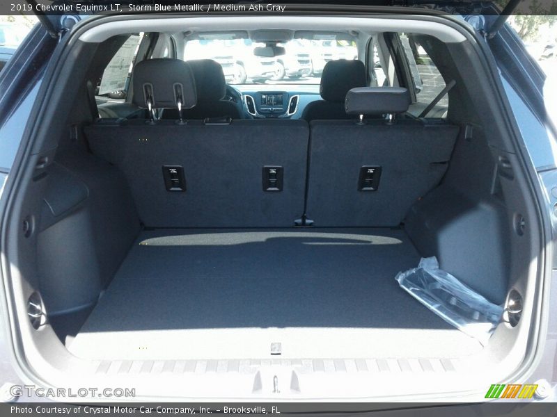 Storm Blue Metallic / Medium Ash Gray 2019 Chevrolet Equinox LT