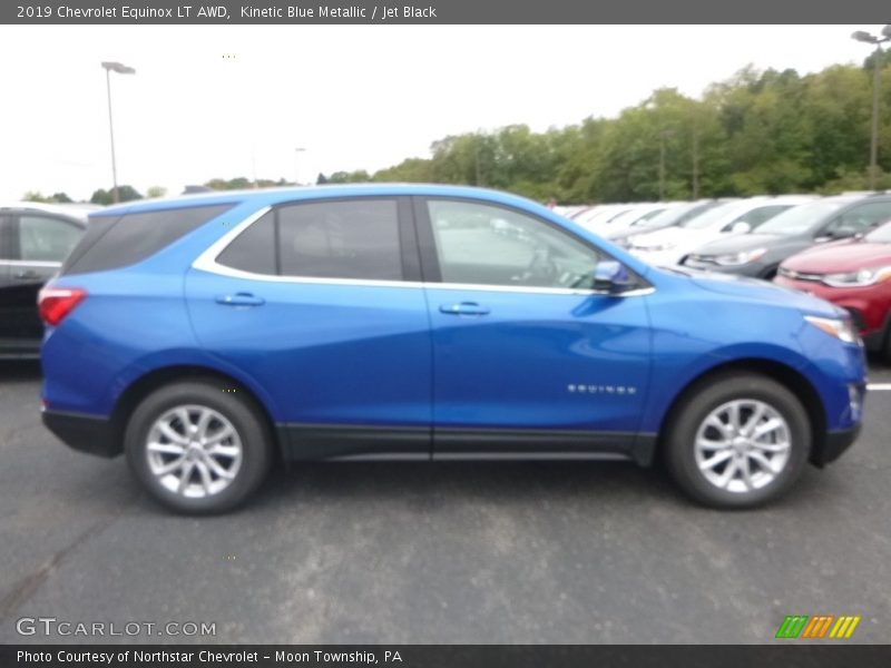 Kinetic Blue Metallic / Jet Black 2019 Chevrolet Equinox LT AWD