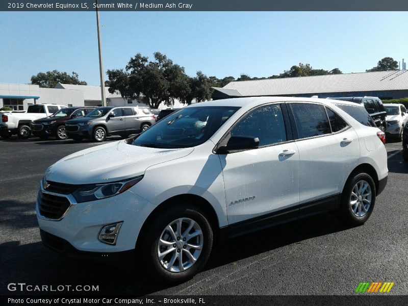 Summit White / Medium Ash Gray 2019 Chevrolet Equinox LS