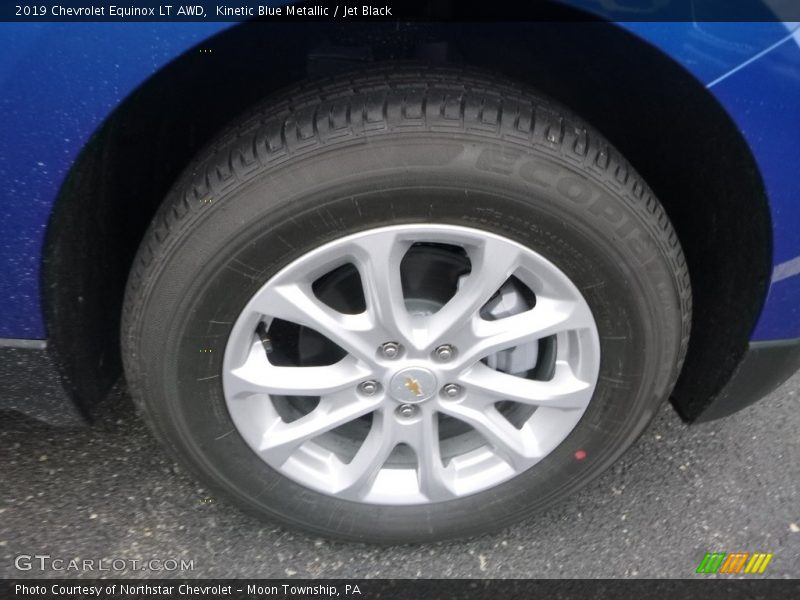 Kinetic Blue Metallic / Jet Black 2019 Chevrolet Equinox LT AWD