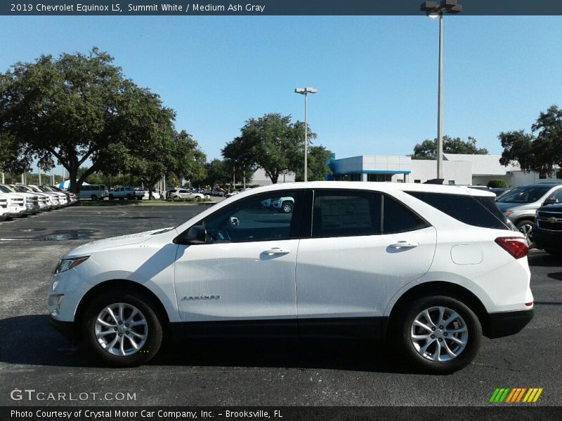 Summit White / Medium Ash Gray 2019 Chevrolet Equinox LS