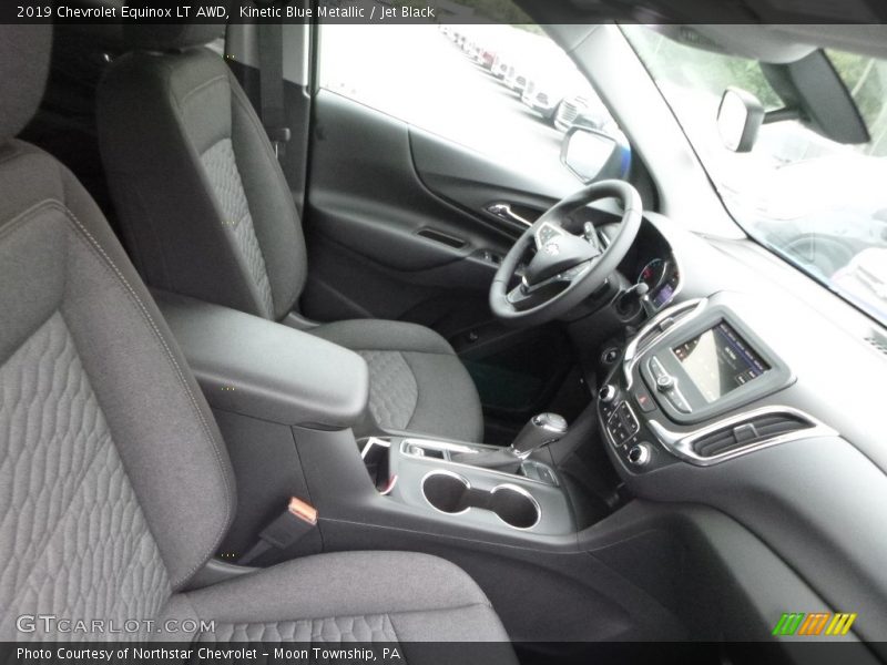 Kinetic Blue Metallic / Jet Black 2019 Chevrolet Equinox LT AWD