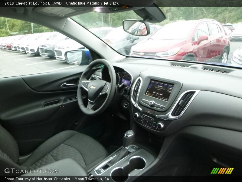 Kinetic Blue Metallic / Jet Black 2019 Chevrolet Equinox LT AWD