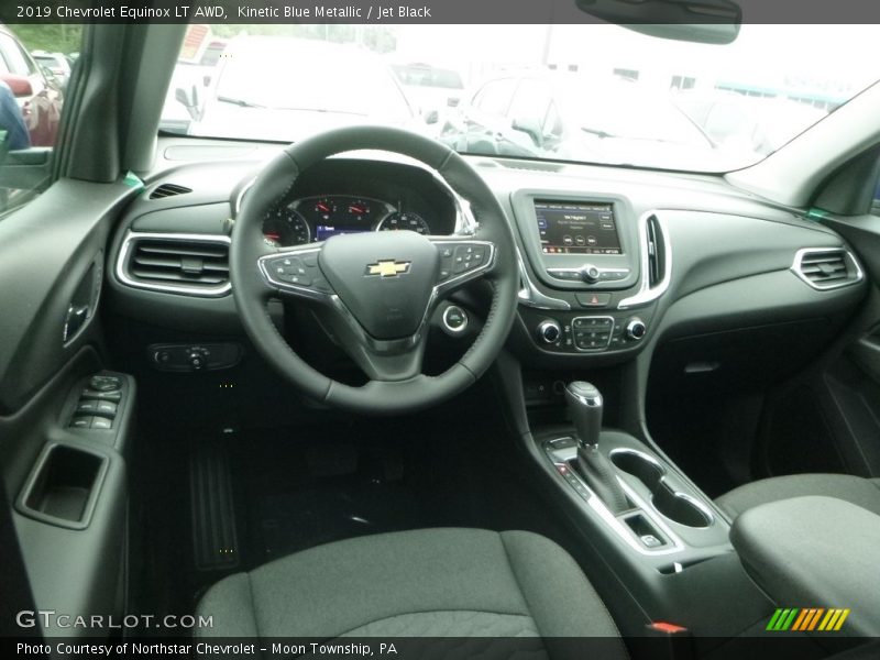 Kinetic Blue Metallic / Jet Black 2019 Chevrolet Equinox LT AWD