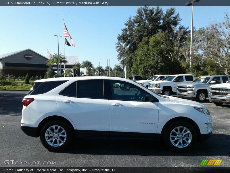 Summit White / Medium Ash Gray 2019 Chevrolet Equinox LS
