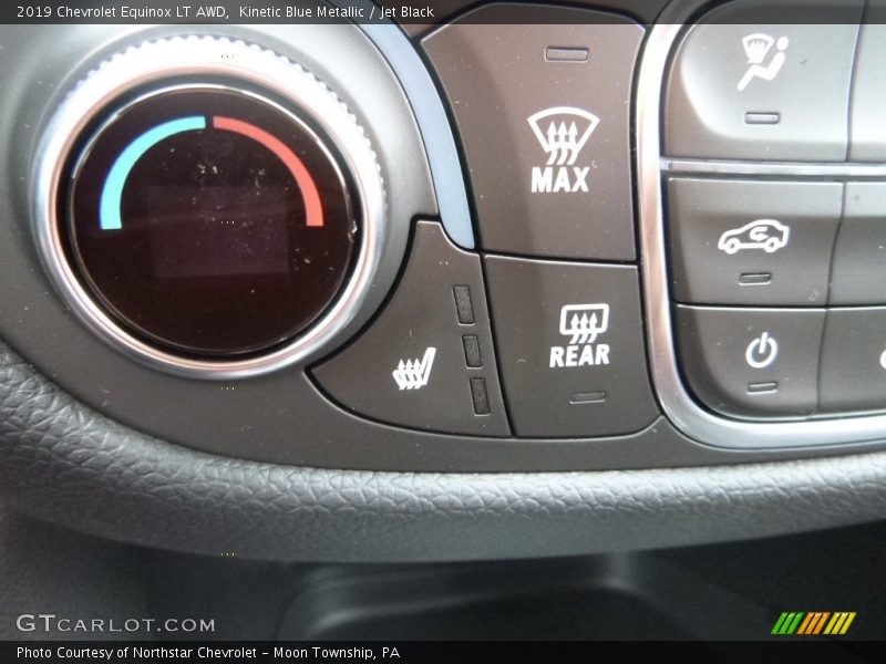 Kinetic Blue Metallic / Jet Black 2019 Chevrolet Equinox LT AWD