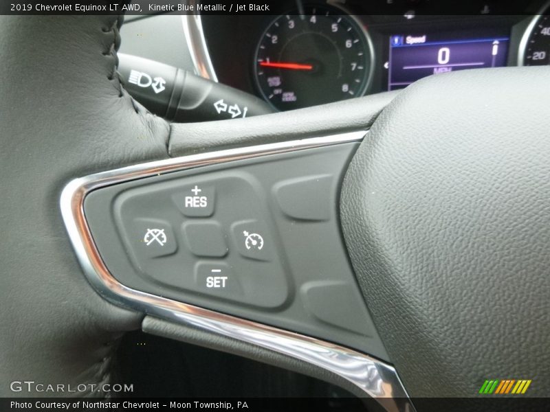Kinetic Blue Metallic / Jet Black 2019 Chevrolet Equinox LT AWD