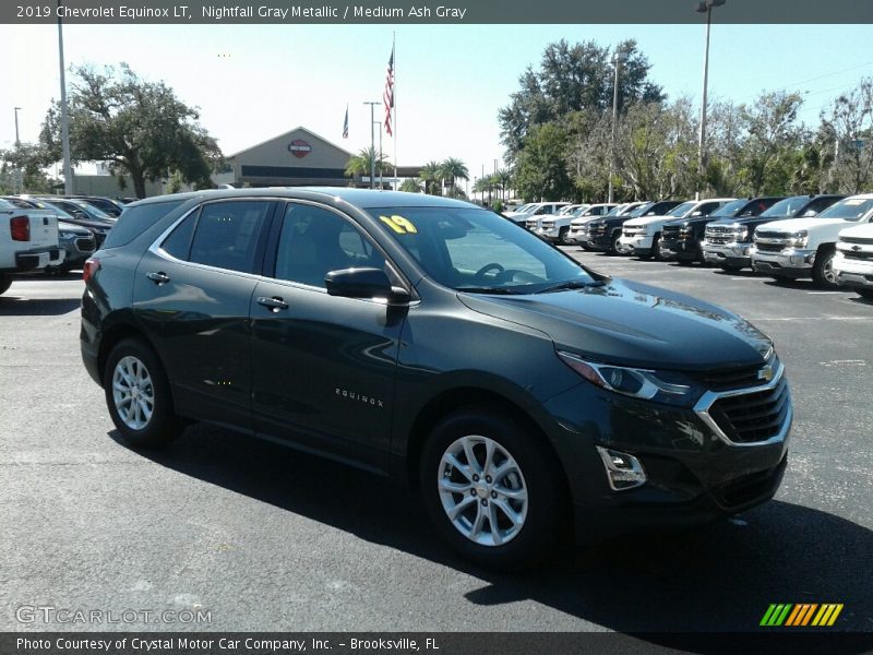 Nightfall Gray Metallic / Medium Ash Gray 2019 Chevrolet Equinox LT