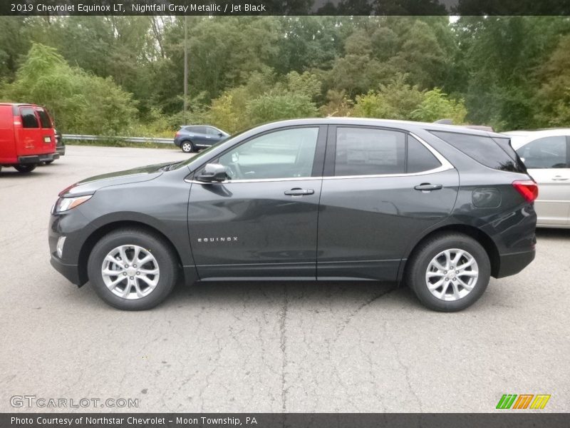 Nightfall Gray Metallic / Jet Black 2019 Chevrolet Equinox LT