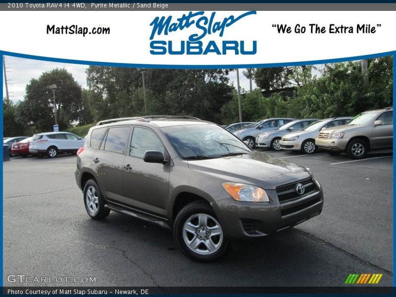 Pyrite Metallic / Sand Beige 2010 Toyota RAV4 I4 4WD