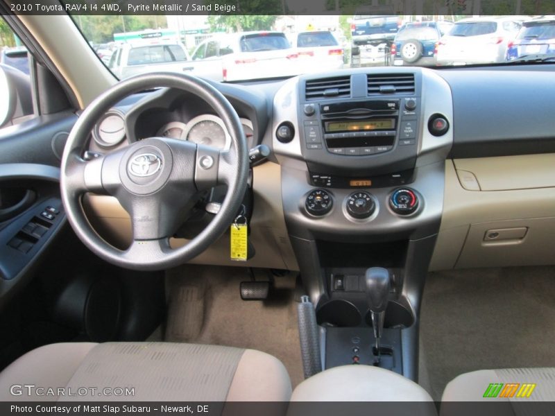 Pyrite Metallic / Sand Beige 2010 Toyota RAV4 I4 4WD