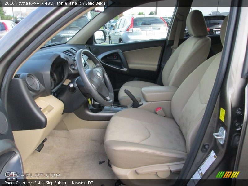 Pyrite Metallic / Sand Beige 2010 Toyota RAV4 I4 4WD