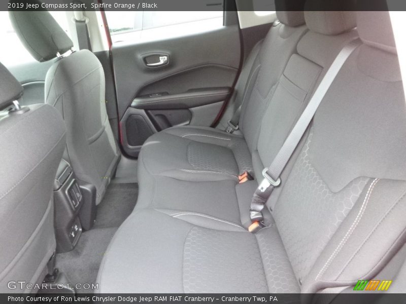 Spitfire Orange / Black 2019 Jeep Compass Sport