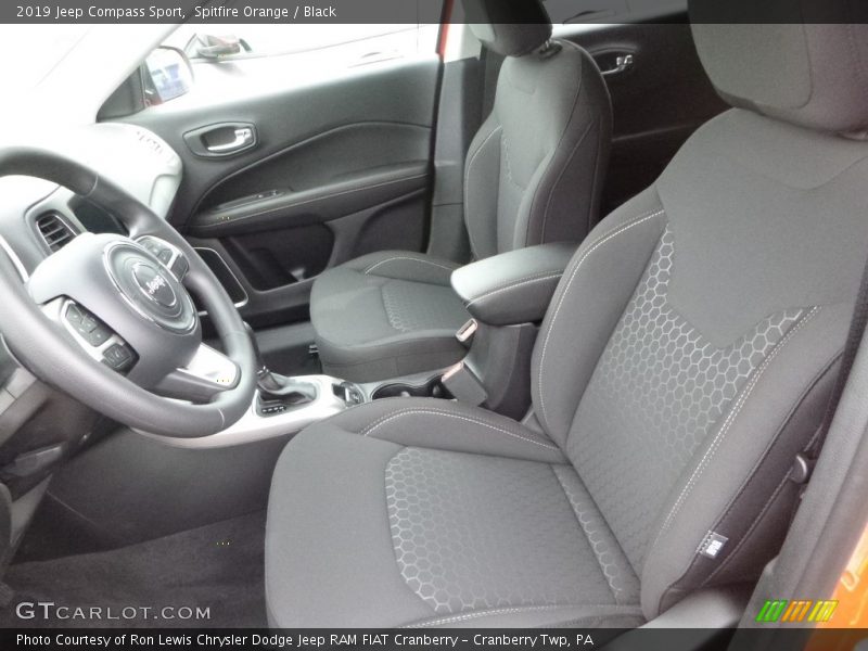 Front Seat of 2019 Compass Sport