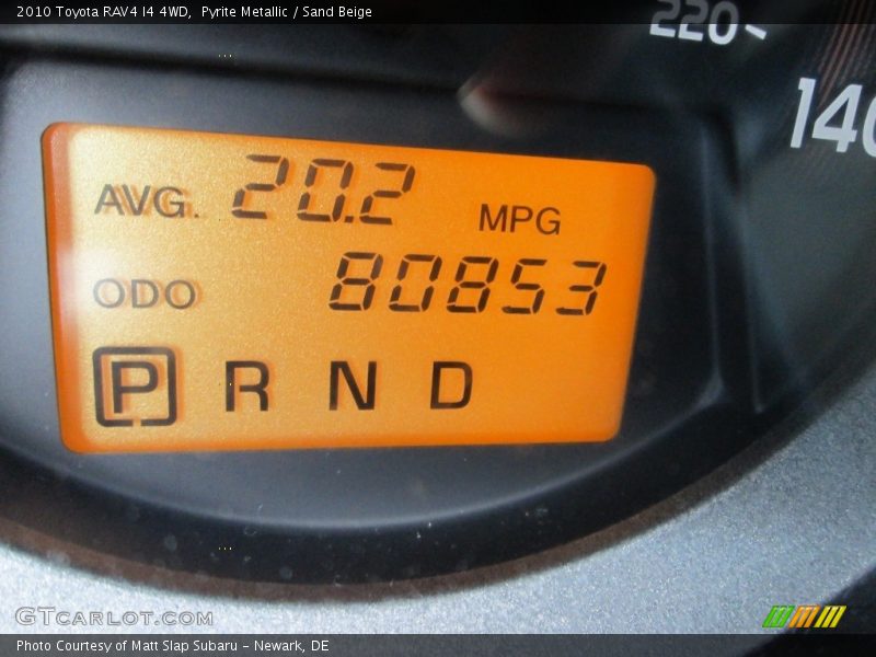 Pyrite Metallic / Sand Beige 2010 Toyota RAV4 I4 4WD
