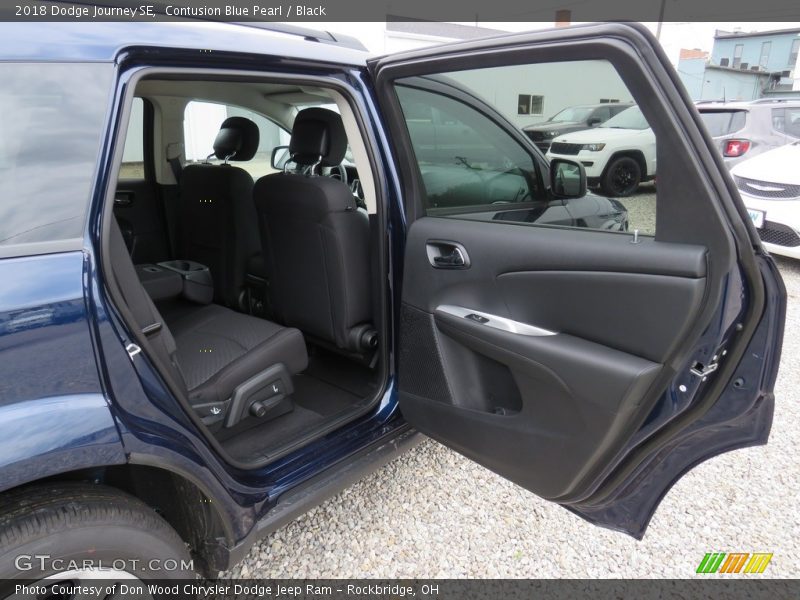 Contusion Blue Pearl / Black 2018 Dodge Journey SE