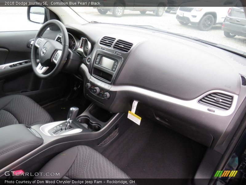 Contusion Blue Pearl / Black 2018 Dodge Journey SE