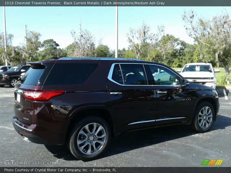 Black Current Metallic / Dark Atmosphere/Medium Ash Gray 2019 Chevrolet Traverse Premier