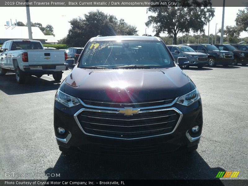 Black Current Metallic / Dark Atmosphere/Medium Ash Gray 2019 Chevrolet Traverse Premier