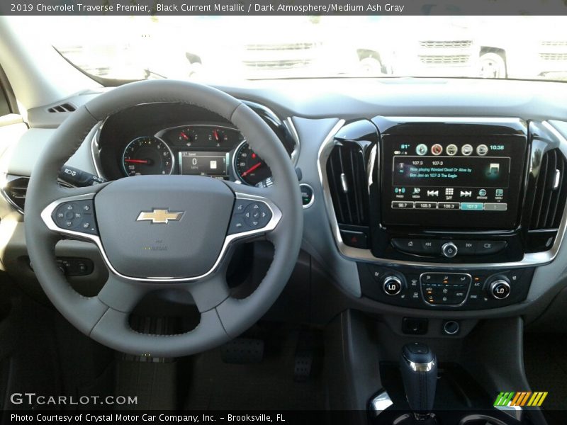 Black Current Metallic / Dark Atmosphere/Medium Ash Gray 2019 Chevrolet Traverse Premier
