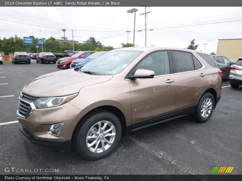 Sandy Ridge Metallic / Jet Black 2019 Chevrolet Equinox LT AWD