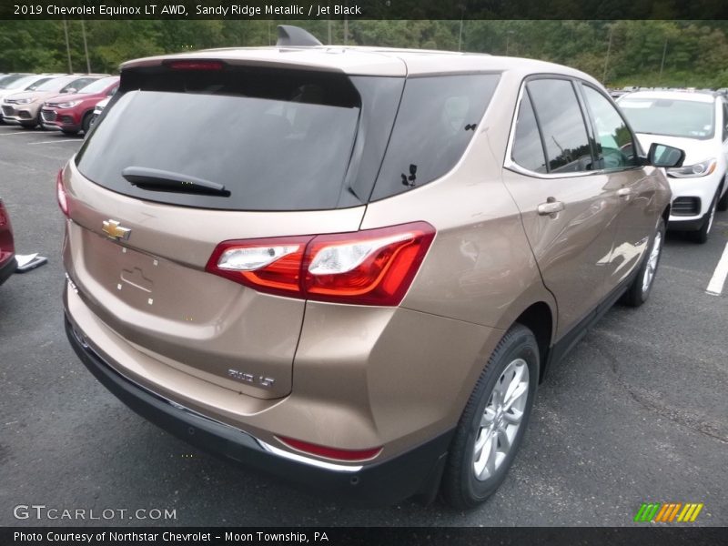 Sandy Ridge Metallic / Jet Black 2019 Chevrolet Equinox LT AWD