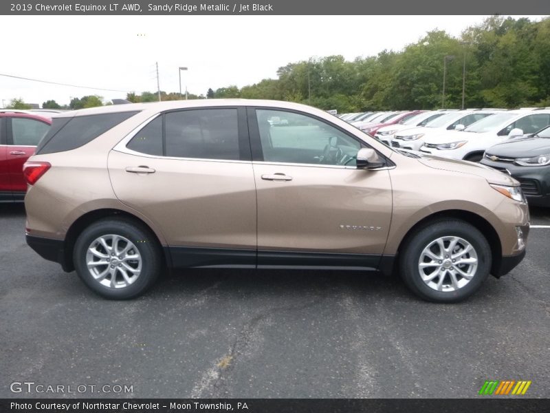 Sandy Ridge Metallic / Jet Black 2019 Chevrolet Equinox LT AWD