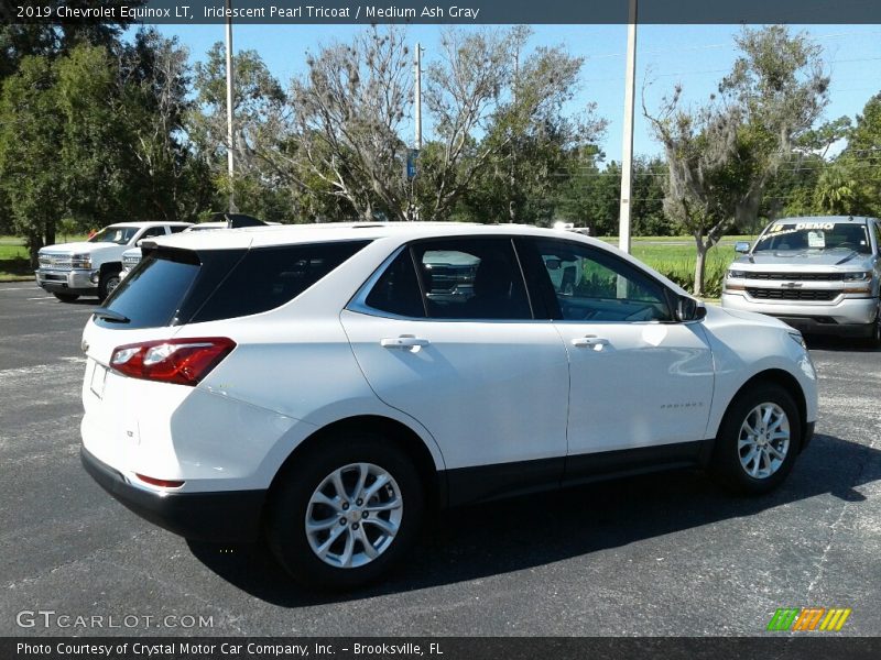 Iridescent Pearl Tricoat / Medium Ash Gray 2019 Chevrolet Equinox LT