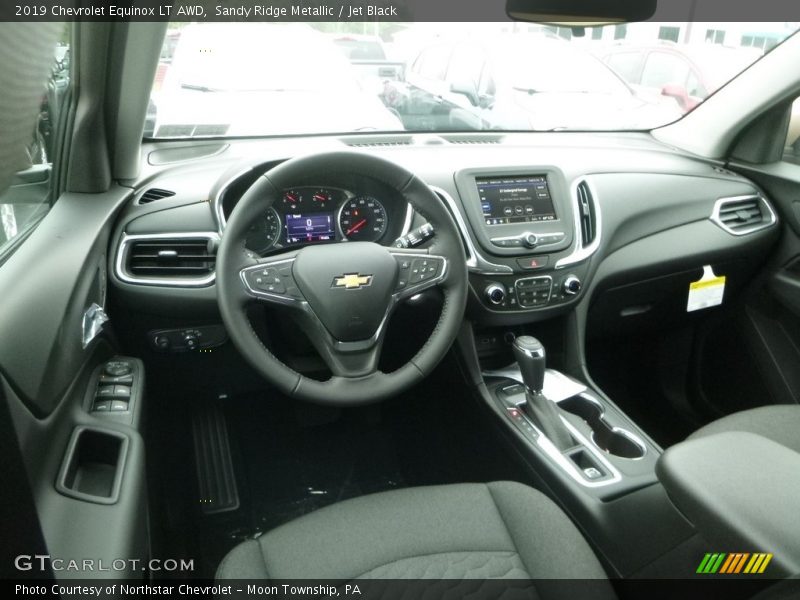 Sandy Ridge Metallic / Jet Black 2019 Chevrolet Equinox LT AWD