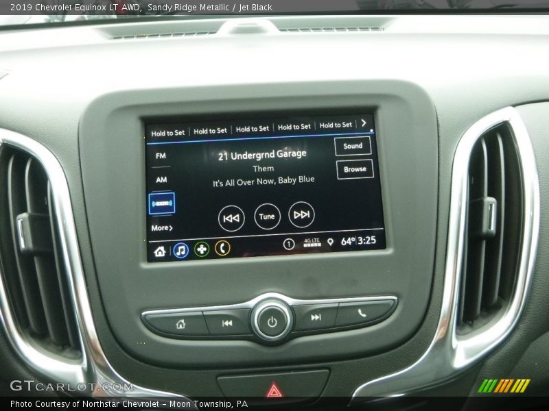 Sandy Ridge Metallic / Jet Black 2019 Chevrolet Equinox LT AWD