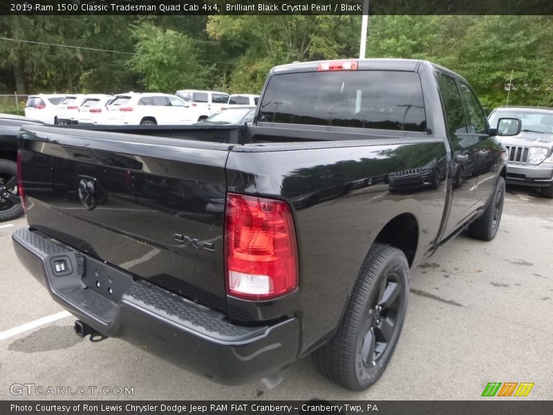 Brilliant Black Crystal Pearl / Black 2019 Ram 1500 Classic Tradesman Quad Cab 4x4