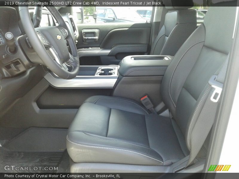Iridescent Pearl Tricoat / Jet Black 2019 Chevrolet Silverado 2500HD LTZ Crew Cab 4WD