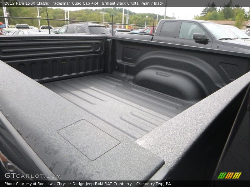 Brilliant Black Crystal Pearl / Black 2019 Ram 1500 Classic Tradesman Quad Cab 4x4