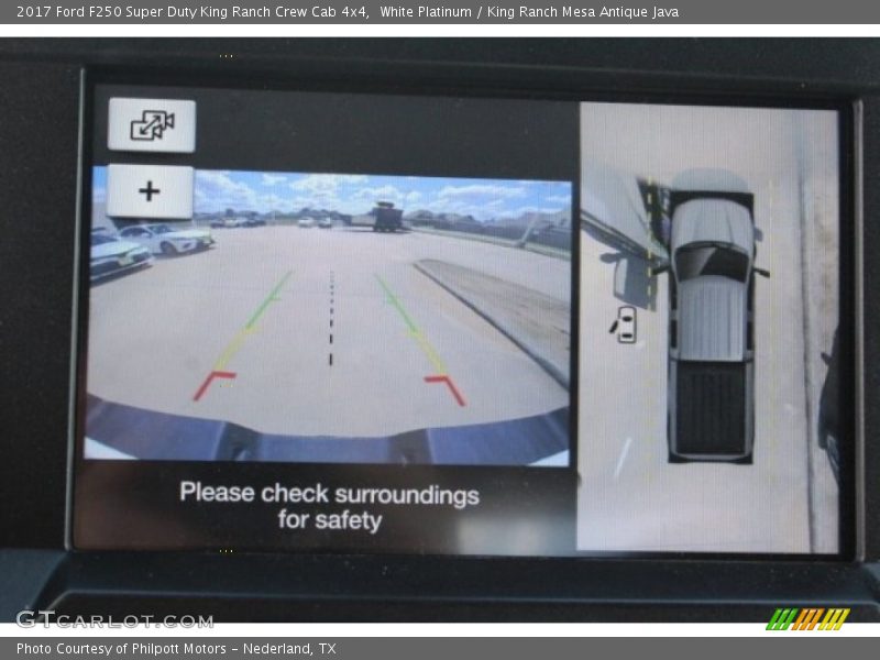 White Platinum / King Ranch Mesa Antique Java 2017 Ford F250 Super Duty King Ranch Crew Cab 4x4