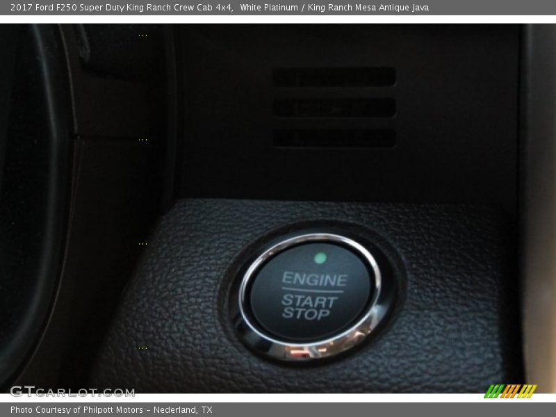 White Platinum / King Ranch Mesa Antique Java 2017 Ford F250 Super Duty King Ranch Crew Cab 4x4