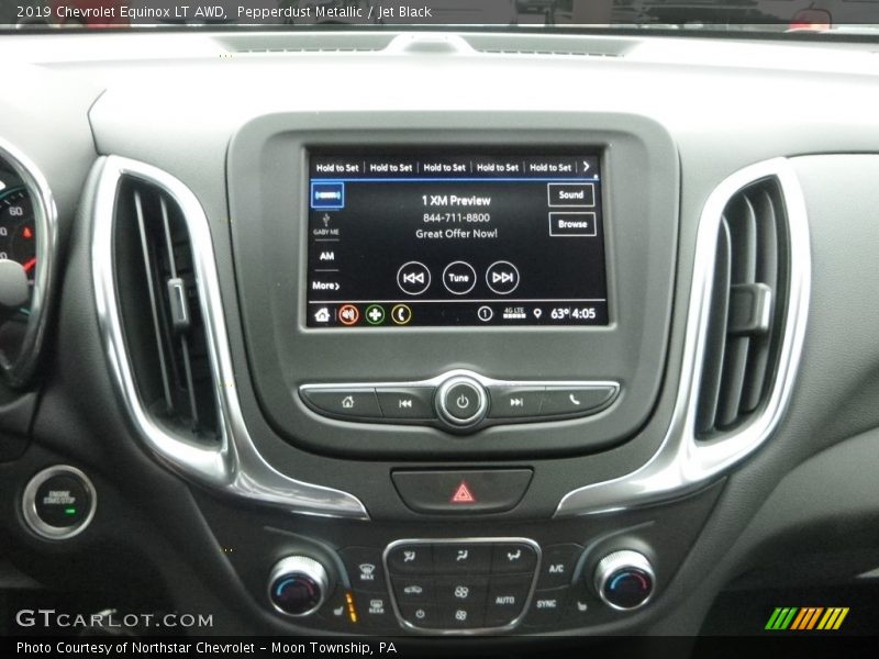 Pepperdust Metallic / Jet Black 2019 Chevrolet Equinox LT AWD