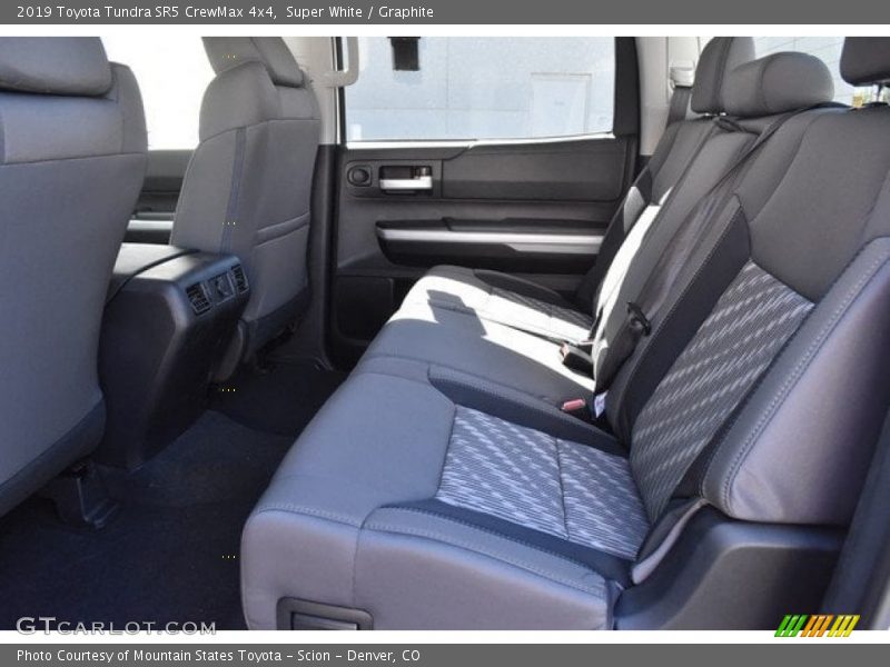 Super White / Graphite 2019 Toyota Tundra SR5 CrewMax 4x4