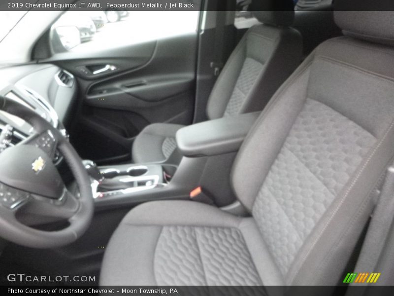 Pepperdust Metallic / Jet Black 2019 Chevrolet Equinox LT AWD