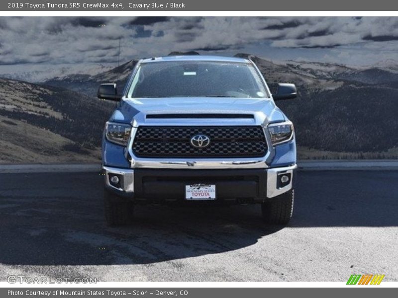 Cavalry Blue / Black 2019 Toyota Tundra SR5 CrewMax 4x4