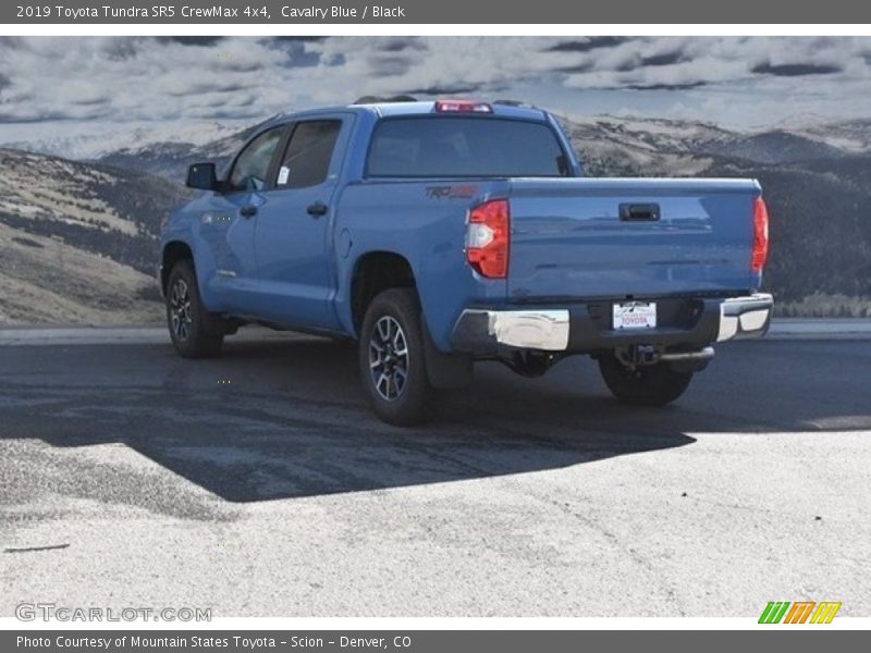 Cavalry Blue / Black 2019 Toyota Tundra SR5 CrewMax 4x4