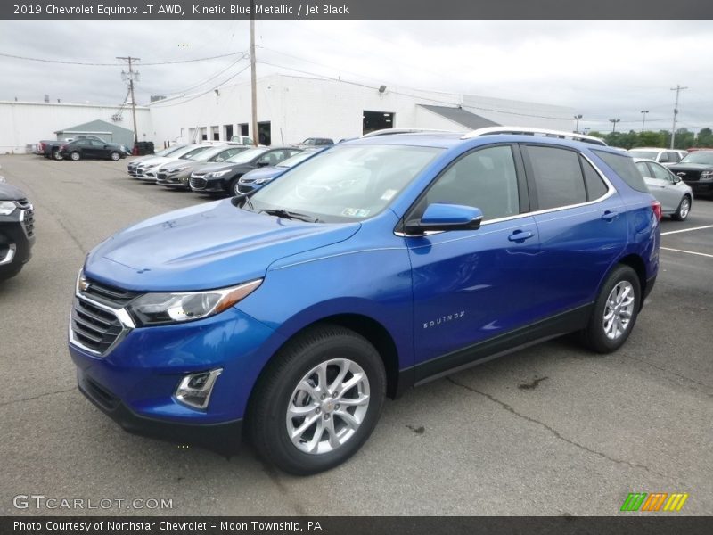 Kinetic Blue Metallic / Jet Black 2019 Chevrolet Equinox LT AWD