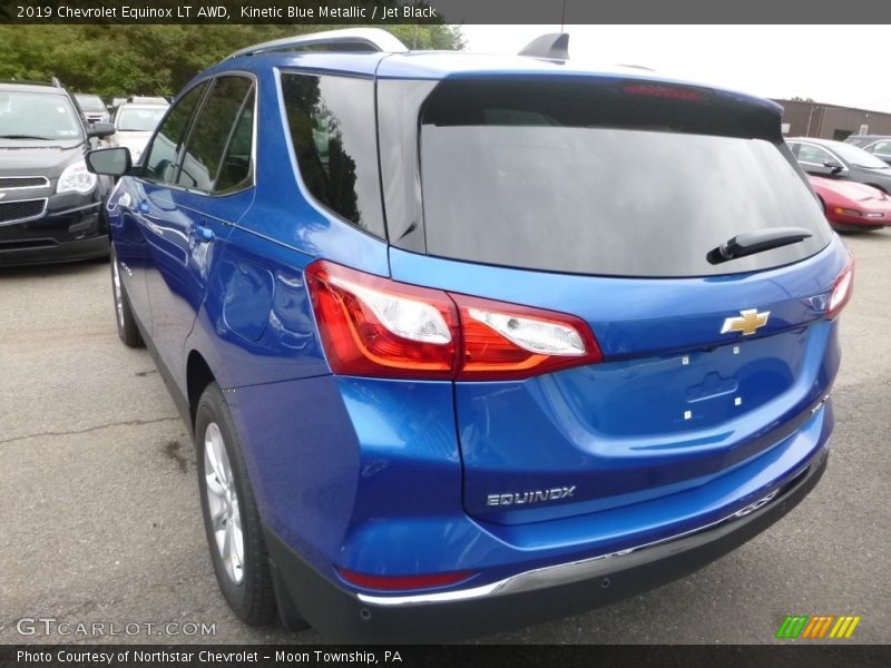 Kinetic Blue Metallic / Jet Black 2019 Chevrolet Equinox LT AWD